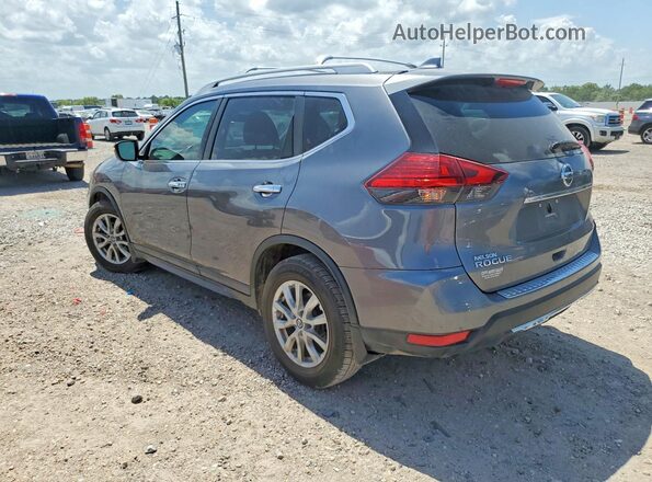 5N1AT2MTXHC837596 2017 NISSAN ROGUE Серый Задняя левая четверть