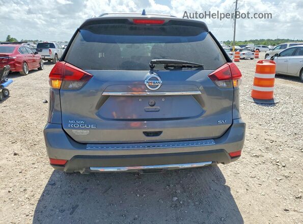 5N1AT2MTXHC837596 2017 NISSAN ROGUE Серый Вид сзади