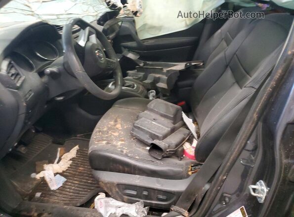 5N1AT2MTXHC868220 2017 NISSAN ROGUE Gray Widok wnętrza z przodu