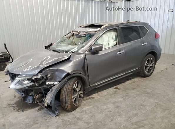 5N1AT2MTXHC868220 2017 NISSAN ROGUE Gray 