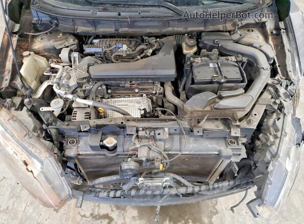 5N1AT2MTXHC868220 2017 NISSAN ROGUE Gray Widok komory silnika