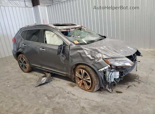 5N1AT2MTXHC868220 2017 NISSAN ROGUE Gray 
