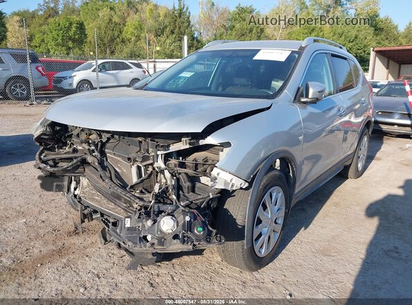 5N1AT2MTXHC896745 2017 NISSAN ROGUE Silver Передня ліва чверть