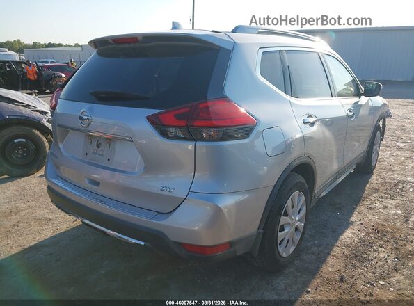 5N1AT2MTXHC896745 2017 NISSAN ROGUE Silver Задня права чверть