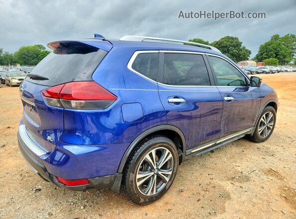 5N1AT2MTXJC714452 2018 NISSAN ROGUE Blue Rear right