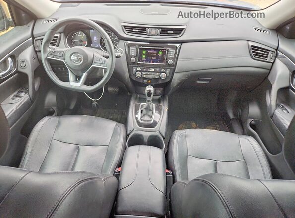 5N1AT2MTXJC714452 2018 NISSAN ROGUE Blue Dashboard view
