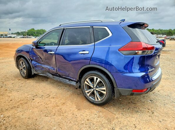 5N1AT2MTXJC714452 2018 NISSAN ROGUE Blue Rear left
