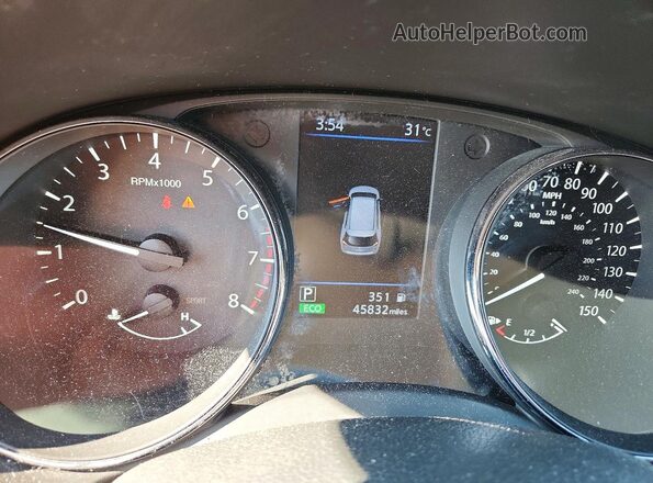 5N1AT2MTXJC793296 2018 NISSAN ROGUE Black Vista del cuadro de instrumentos