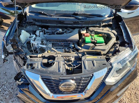 5N1AT2MTXJC793296 2018 NISSAN ROGUE Black Vista del compartimento del motor