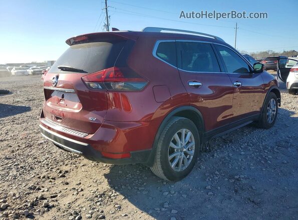5N1AT2MTXJC827950 2018 NISSAN ROGUE Красный Задняя правая четверть
