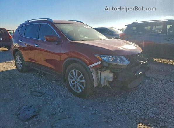 5N1AT2MTXJC827950 2018 NISSAN ROGUE Красный Передняя правая четверть