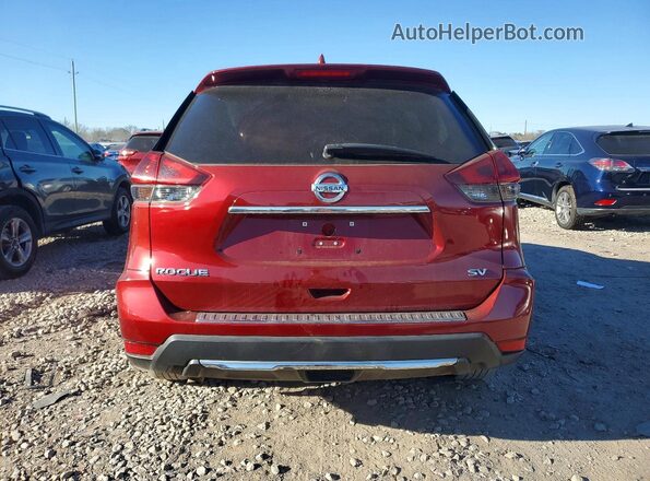 5N1AT2MTXJC827950 2018 NISSAN ROGUE Красный Вид сзади