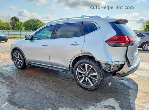 5N1AT2MTXKC815525 2019 NISSAN ROGUE Серебряный Задняя левая четверть