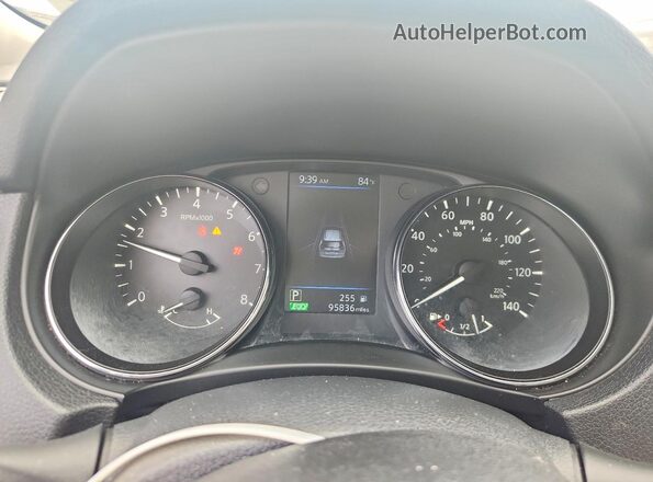 5N1AT2MTXKC824323 2019 NISSAN ROGUE Silver Սարքավորումների վահանակի տեսք