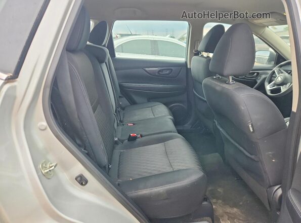5N1AT2MTXKC824323 2019 NISSAN ROGUE Silver Հետևի նստատեղերի տեսք
