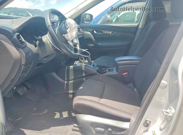 5N1AT2MTXKC845348 2019 NISSAN ROGUE Silver Widok wnętrza z przodu