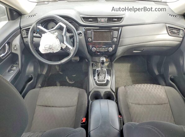 5N1AT2MTXKC845348 2019 NISSAN ROGUE Silver Widok deski rozdzielczej