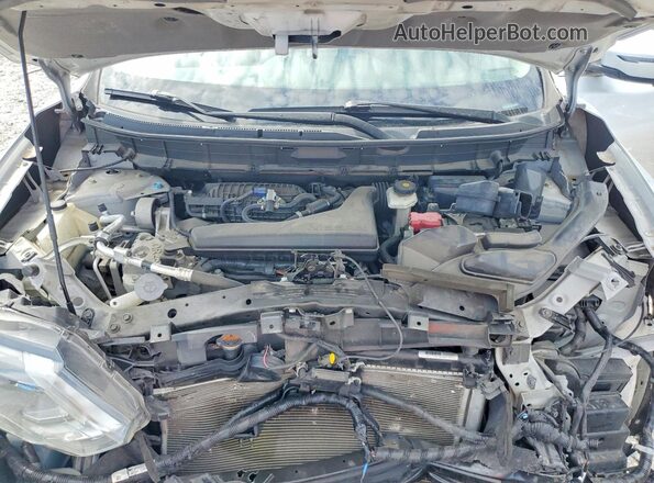 5N1AT2MTXKC845348 2019 NISSAN ROGUE Silver Widok komory silnika