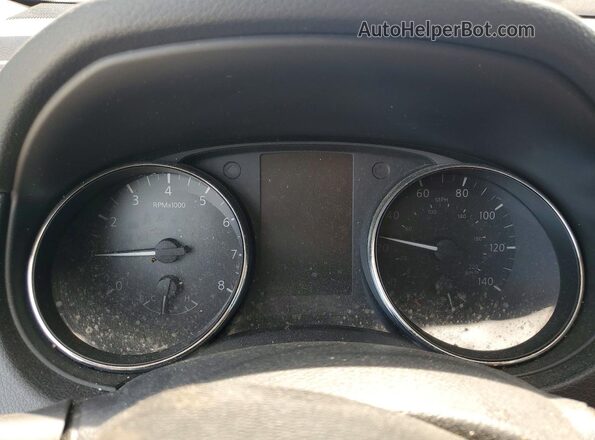 5N1AT2MTXLC732517 2020 NISSAN ROGUE Silver Вид щитка приладів