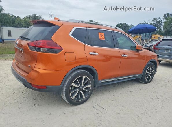 5N1AT2MTXLC745722 2020 NISSAN ROGUE Orange უკანა მარჯვენა