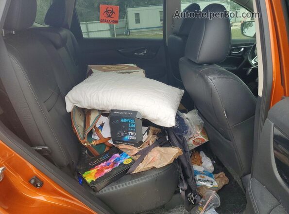 5N1AT2MTXLC745722 2020 NISSAN ROGUE Orange უკანა სალონის ხედი