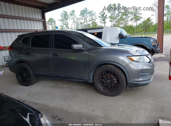 5N1AT2MTXLC747857 2020 NISSAN ROGUE Gray Rear interior view