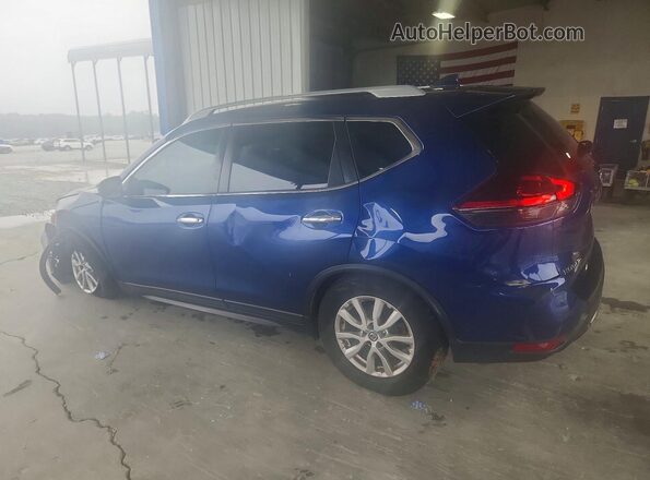 5N1AT2MTXLC794418 2020 NISSAN ROGUE Blue Հետևի ձախ