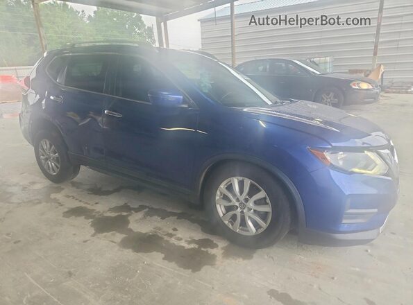 5N1AT2MTXLC794418 2020 NISSAN ROGUE Blue Առջևի աջ