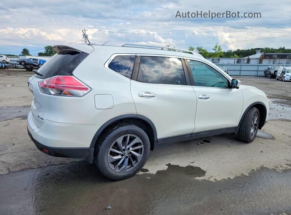 5N1AT2MV0GC768594 2016 NISSAN ROGUE Белый Передняя правая четверть