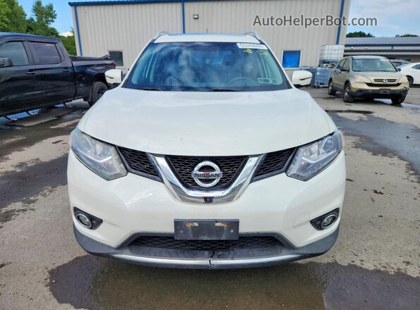 5N1AT2MV0GC768594 2016 NISSAN ROGUE Белый Вид сзади