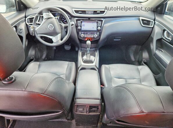 5N1AT2MV0GC768594 2016 NISSAN ROGUE Белый Вид щитка приборов