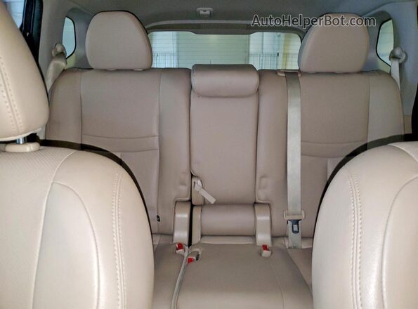 5N1AT2MV0GC786500 2016 NISSAN ROGUE Blue Вид задніх сидінь