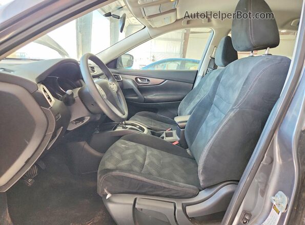 5N1AT2MV0GC797707 2016 NISSAN ROGUE Gray Widok wnętrza z przodu