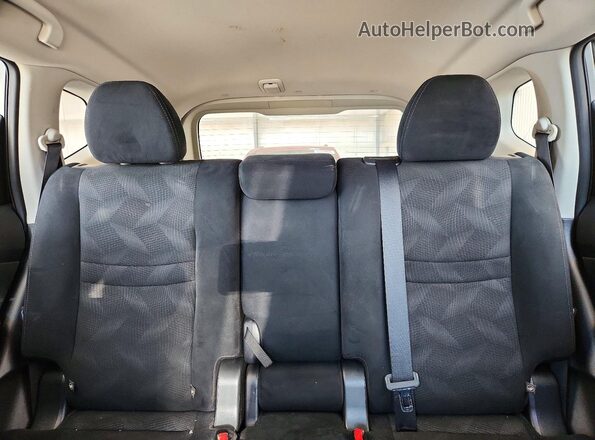5N1AT2MV0GC797707 2016 NISSAN ROGUE Gray Widok tylnych siedzeń