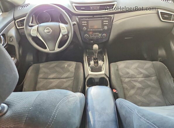 5N1AT2MV0GC797707 2016 NISSAN ROGUE Gray Widok deski rozdzielczej