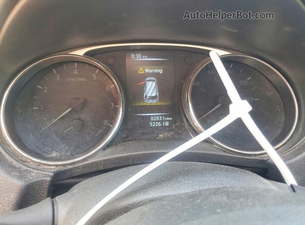 5N1AT2MV0GC812688 2016 NISSAN ROGUE Silver Սարքավորումների վահանակի տեսք