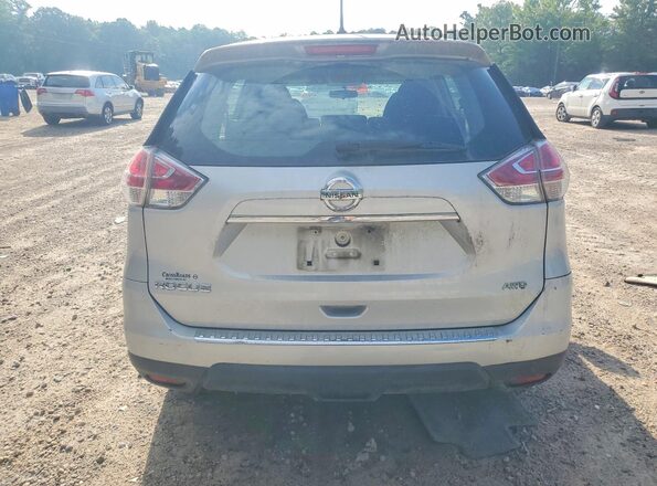 5N1AT2MV0GC812688 2016 NISSAN ROGUE Silver Հետևի տեսք
