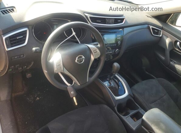 5N1AT2MV0GC812688 2016 NISSAN ROGUE Silver Առջևի վահանակի տեսք