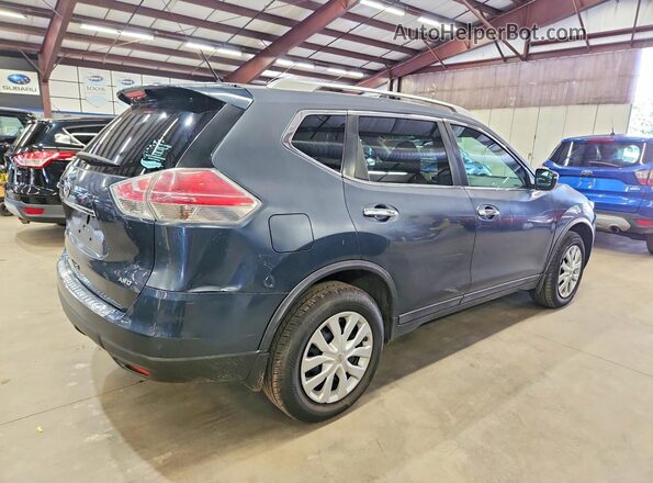 5N1AT2MV0GC812965 2016 NISSAN ROGUE Gray Trasero derecho
