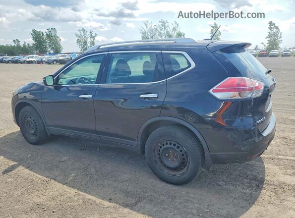 5N1AT2MV0GC844847 2016 NISSAN ROGUE Черный Задняя левая четверть