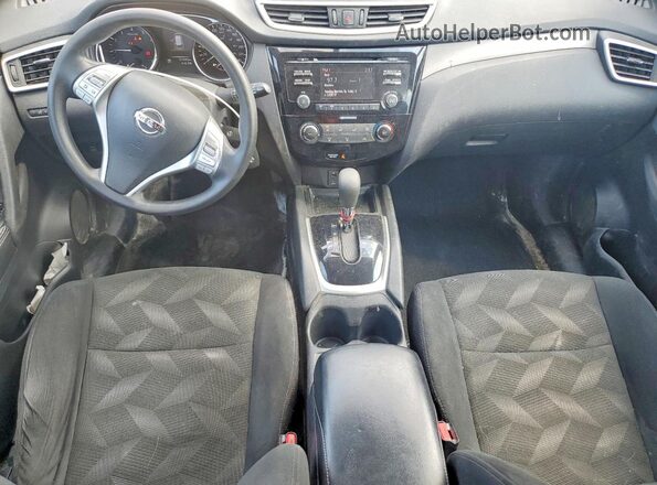 5N1AT2MV0GC844847 2016 NISSAN ROGUE Черный Вид панели приборов