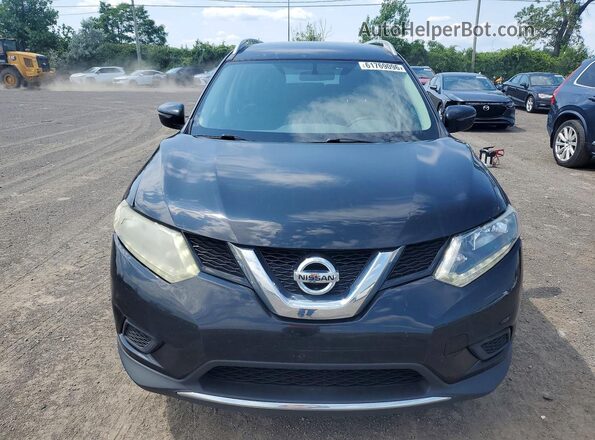 5N1AT2MV0GC844847 2016 NISSAN ROGUE Черный Вид спереди