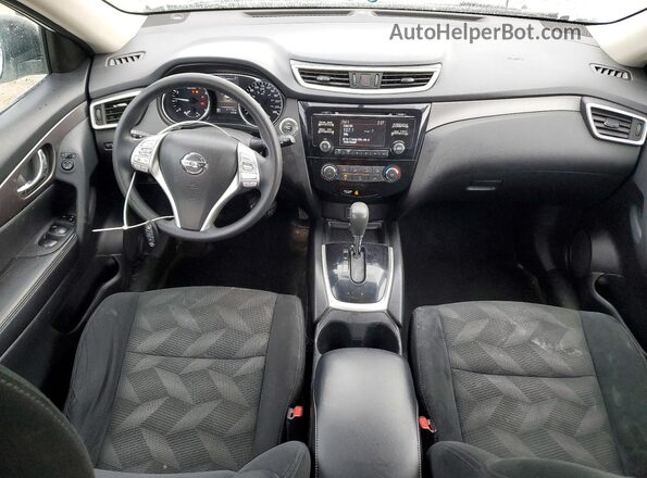5N1AT2MV0GC868842 2016 NISSAN ROGUE White Vista del salpicadero