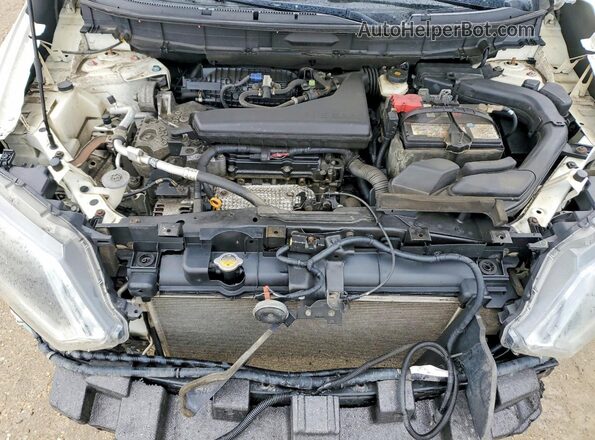 5N1AT2MV0GC868842 2016 NISSAN ROGUE White Vista del compartimento del motor