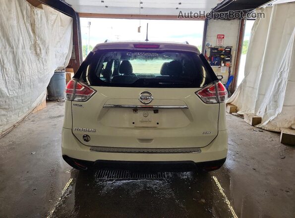 5N1AT2MV0GC912905 2016 NISSAN ROGUE Белый Вид сзади