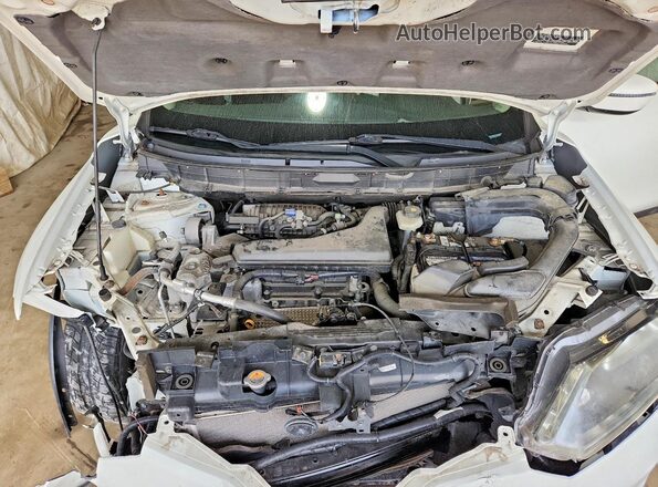 5N1AT2MV0GC912905 2016 NISSAN ROGUE Белый Вид подкапотного пространства