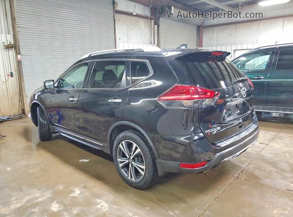 5N1AT2MV0HC744183 2017 NISSAN ROGUE Black უკანა მარცხენა
