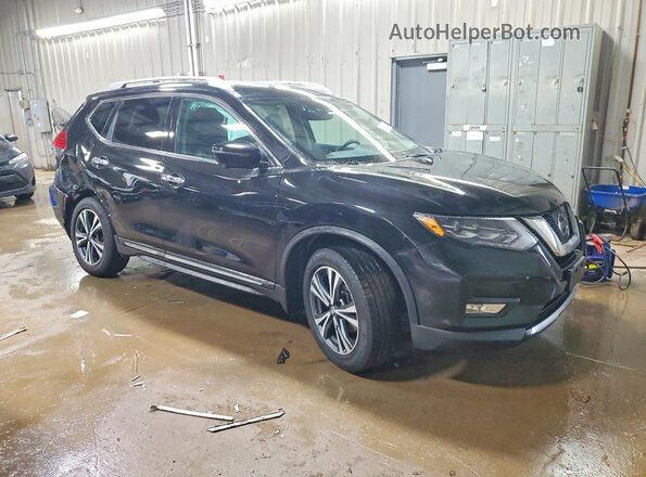 5N1AT2MV0HC744183 2017 NISSAN ROGUE Black წინა მარჯვენა