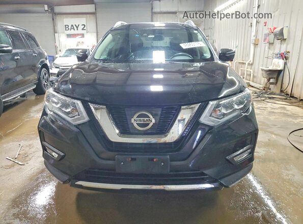 5N1AT2MV0HC744183 2017 NISSAN ROGUE Black წინა ხედი
