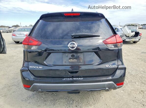 5N1AT2MV0HC762957 2017 NISSAN ROGUE Black Вид ззаду